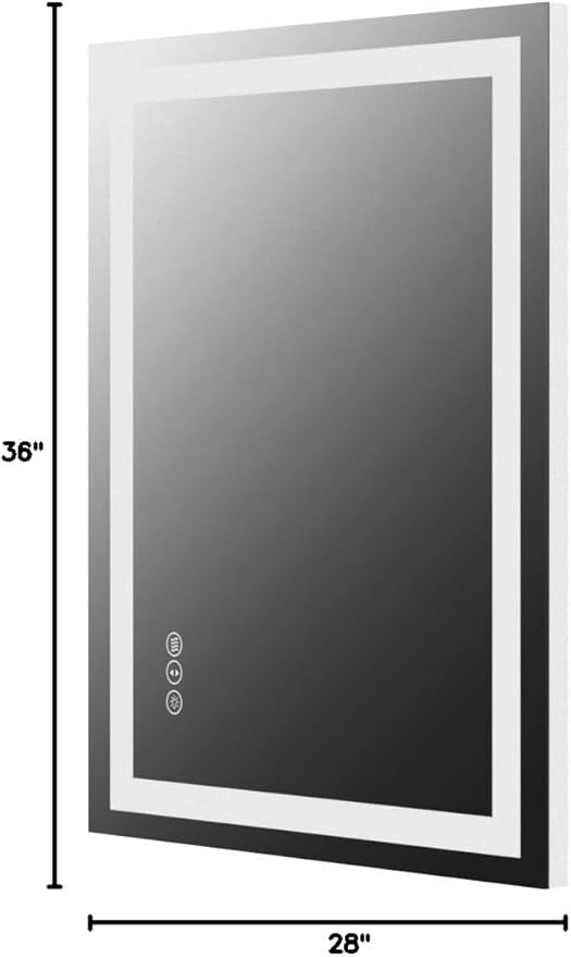 LED Vanity Mirror with Touch Control