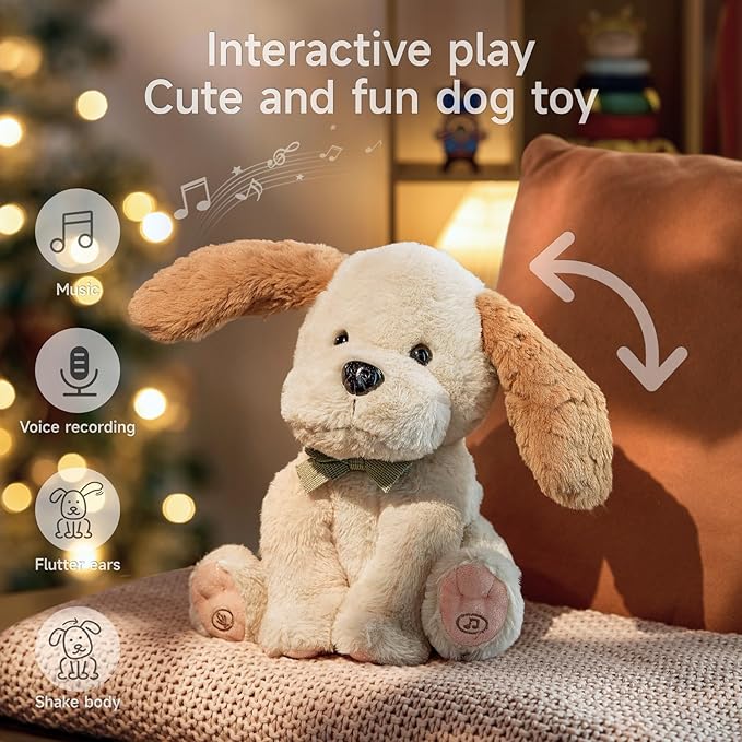 Interactive Talking Plush Animal