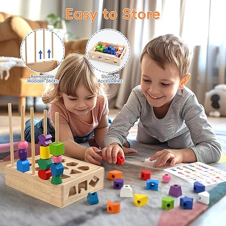 Montessori Wooden Shape Sorter Toy
