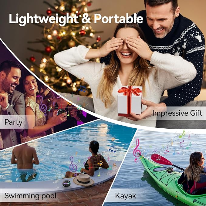 Waterproof Bluetooth Shower Speaker